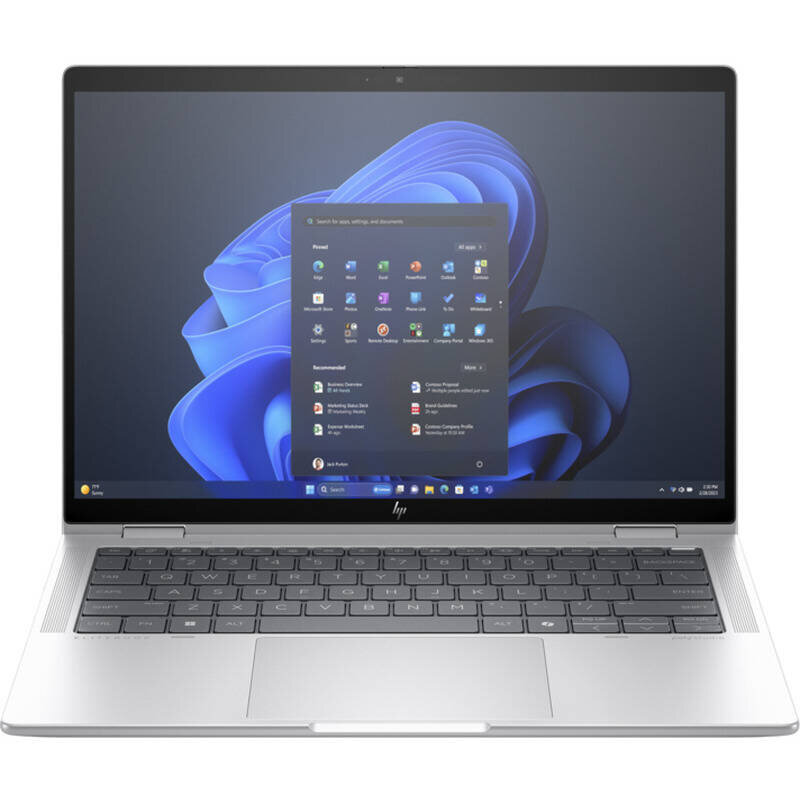 Laptop Elite x360 1040 G11 14 inch WUXGA Touch Intel Core Ultra 7 155H 32GB LPDDR5X 1TB SSD Windows 11 Pro Silver