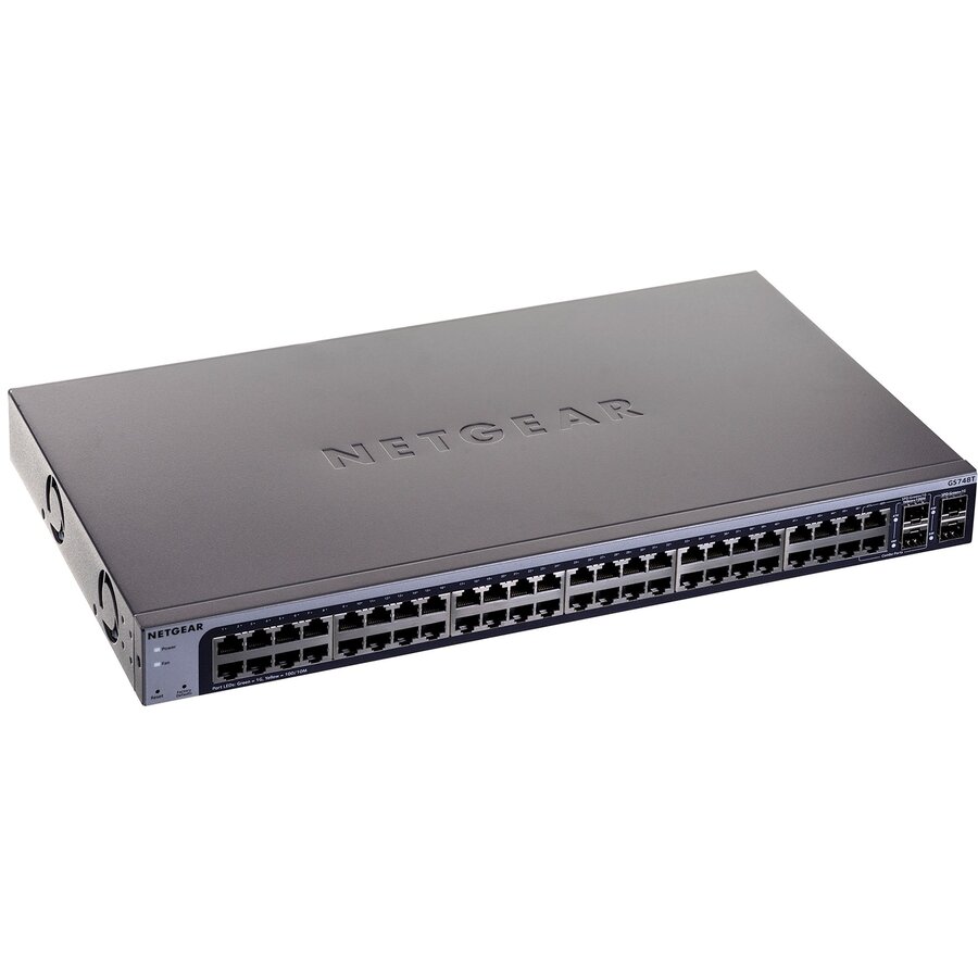 Switch GS748T-600EUS 50p Managed Gigabit Gri