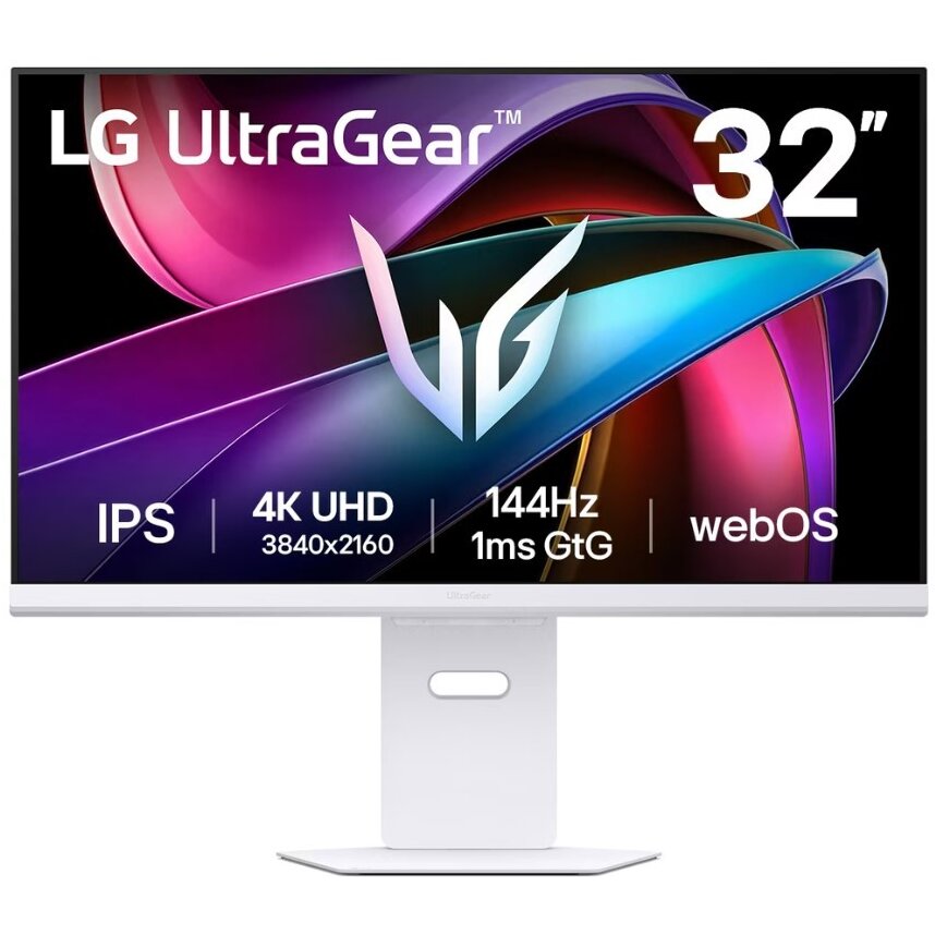 Monitor UltraGear 32G810SA-W  32inch IPS 4K UHD 1ms 144Hz AI Smart Gaming Alb