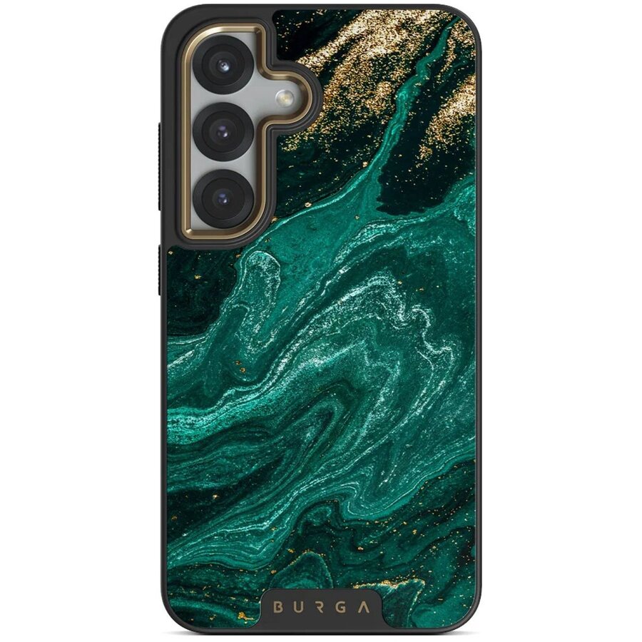 Husa Burga Elite Gold Emerald Pool pentru Samsung Galaxy S25