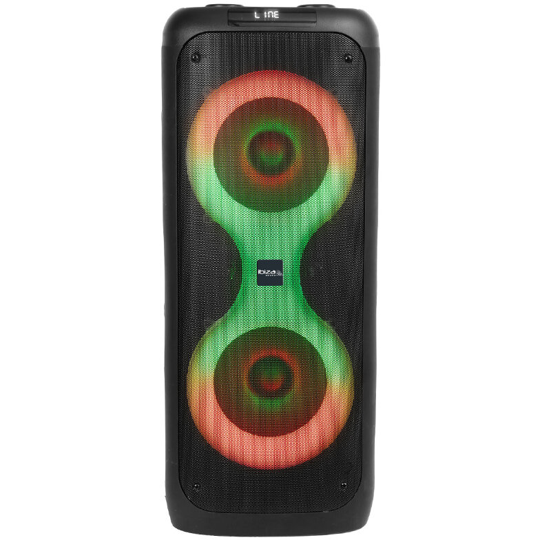 Boxa Portabila 2X8/20Cm 200W RMS Cu USB/SD/Bluetooth Negru