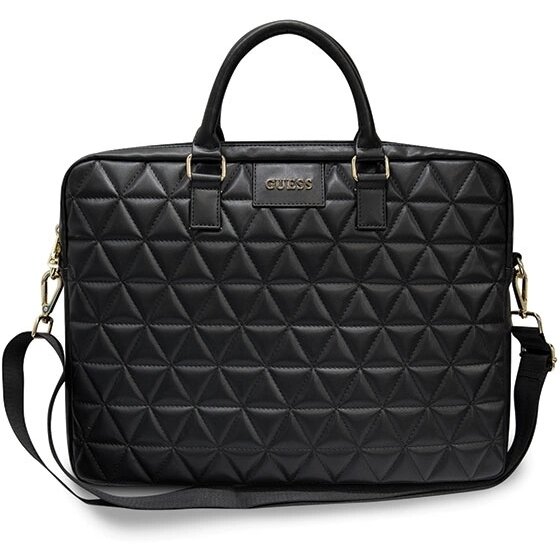 Quilted compatibila cu laptop 16 inch Black