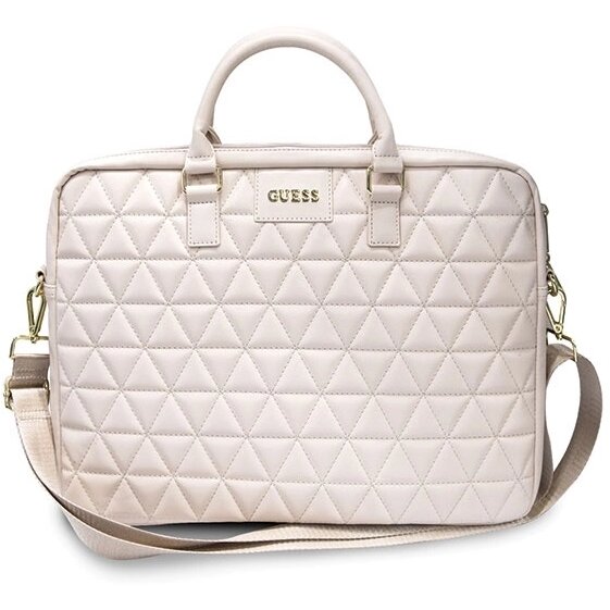 Quilted compatibila cu laptop 16 inch Pink