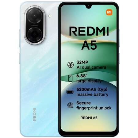 Telefon mobil Xiaomi Redmi A5 64GB 3GB RAM Dual Sim 4G Ocean Blue