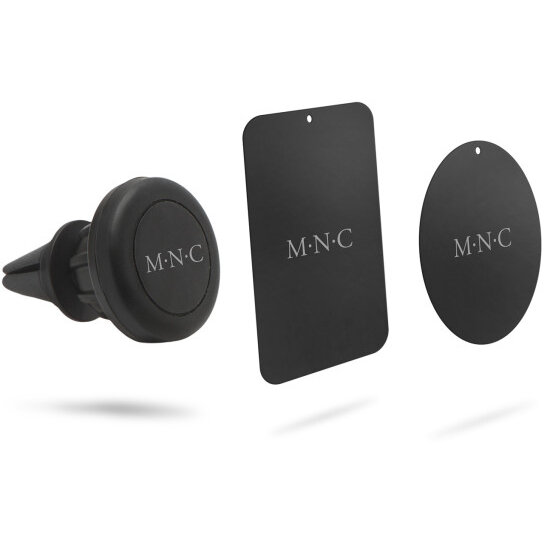 Suport Magnetic Universal cu Fixare in Grila de Ventilatie Negru