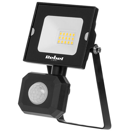 REFLECTOR LED CU SENZOR 10W 6500K 230V Rebel