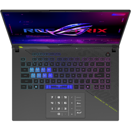 Laptop ASUS ROG Strix G16 WQXGA 16 inch AMD Ryzen 9 9955HX 16GB 1TB SSD RTX 5070 Ti Free Dos Eclipse Grey