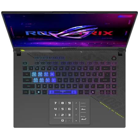 Laptop ASUS ROG Strix G16 WUXGA 16 inch AMD Ryzen 9 8940HX 16GB 1TB SSD RTX 5070 Ti Free Dos Eclipse Grey