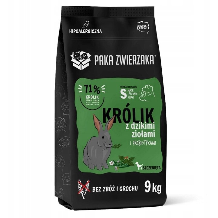 Hrana Uscata pentru Câini PAKA ZWIERZAKA 9 kg