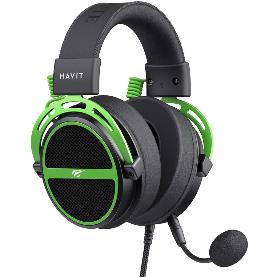 Casti H2030E Gaming Negru-Verde