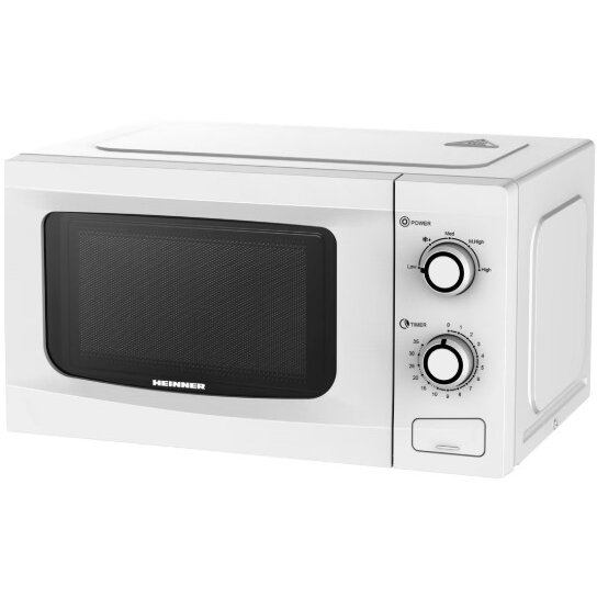 Cuptor Cu Microunde HMW-M2035WH 20L 700W Control Mecanic Alb