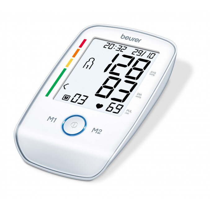 Tensiometru Electronic de Braț Beurer BM 45 Afișaj XL Alb — imaginea 3