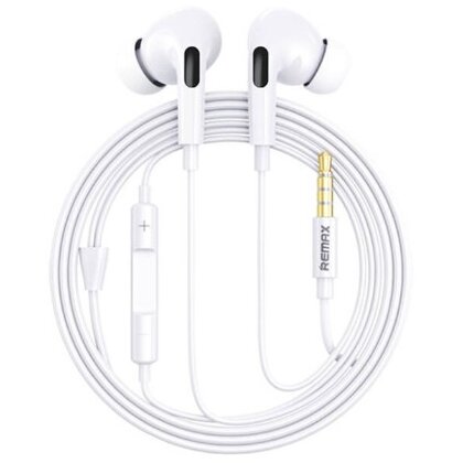 Casti RM-533 Mini-Jack 3.5 1.2M Alb