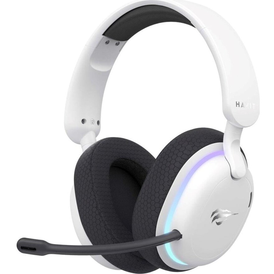 Casti Fuxi-H7 Gaming Alb-Negru