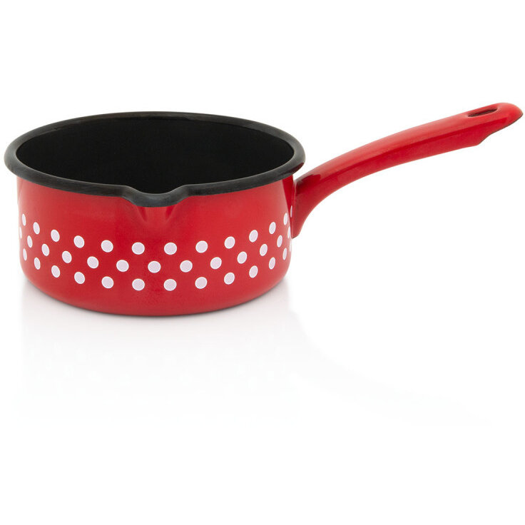 Cratita cu cioc 1.6l Tufne Metalac email/16cm/1.6l - imagine 2