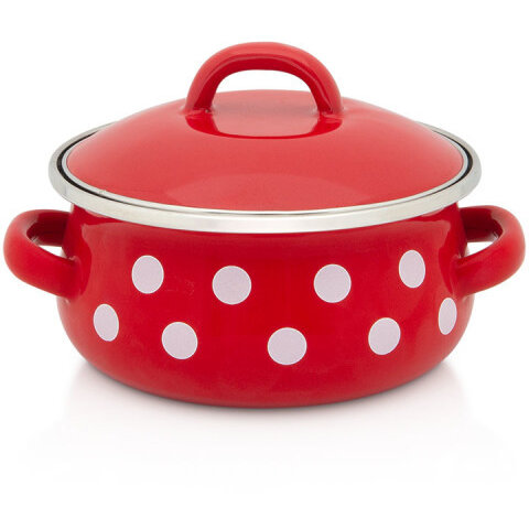 Cratita 0.75l Tufne Metalac email/12cm/0.75l - imagine 2