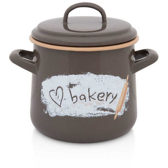 Oala clasica 2.3l Bakery Metalac email/14cm/2.3l - imagine 2