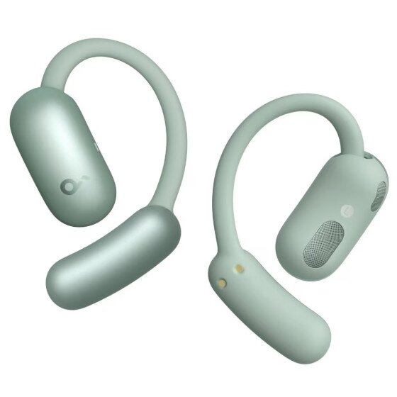 Casti True Wireless Anker SoundCore AeroFit Pro, IPX5, Autonomie 46H, LDAC, Bluetooth 5.3 (Negru) - imagine 2