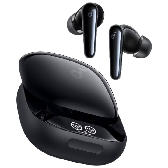 Casti In-Ear SoundCore Liberty 4 Pro True Wireless Bluetooth 5.3 ANC IPX5 Negru Lucios