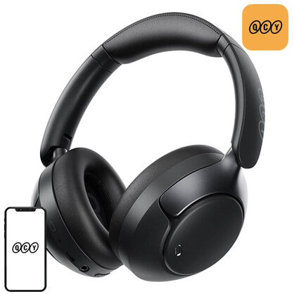 Casti Wireless H3 Pro ANC Bluetooth / Cablu Autonomie 55h Negru