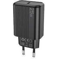 Incarcator Rețea Lamtech PD 25W 1xUSB Type-C Negru — imaginea 3