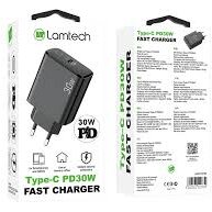 Incarcator Retea PD 30W 1xUSB Type-C Negru