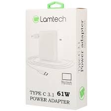 Incarcator Retea Type-C 3.1 61W 20.3V 3A Cablu 2m Alb