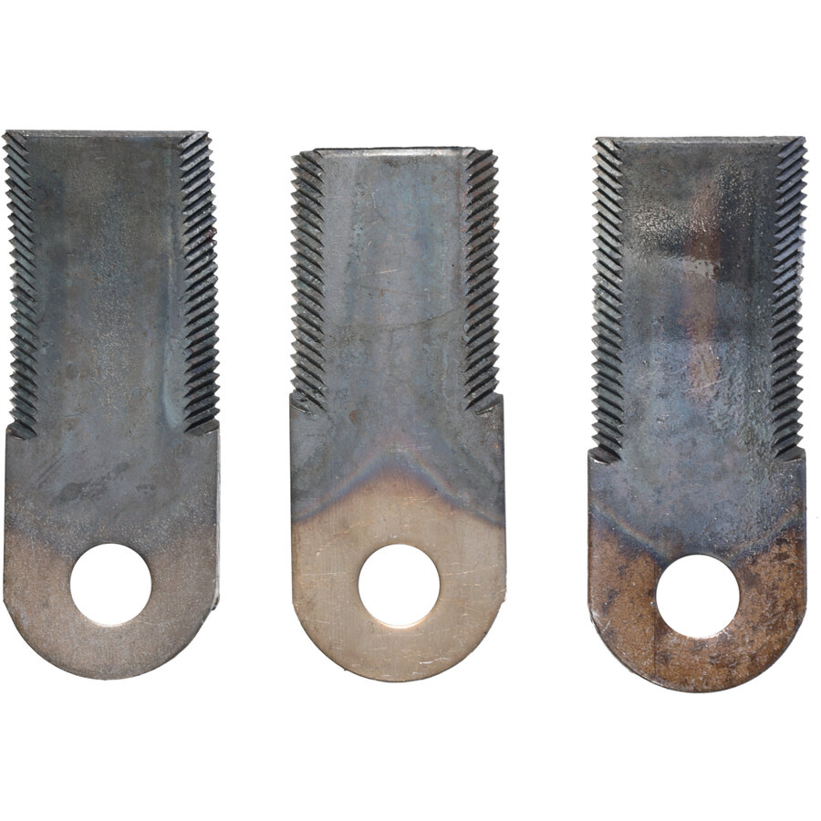 Set 3 tipuri cutite tocator vegetatie pentru Minitractor Campo T