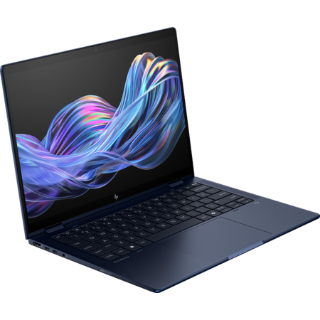 Laptop HP EliteBook x360 Flip G1i WUXGA 14 inch Intel Core Ultra 5 226V 16GB 512GB SSD Windows 11 Pro Atmospheric Blue