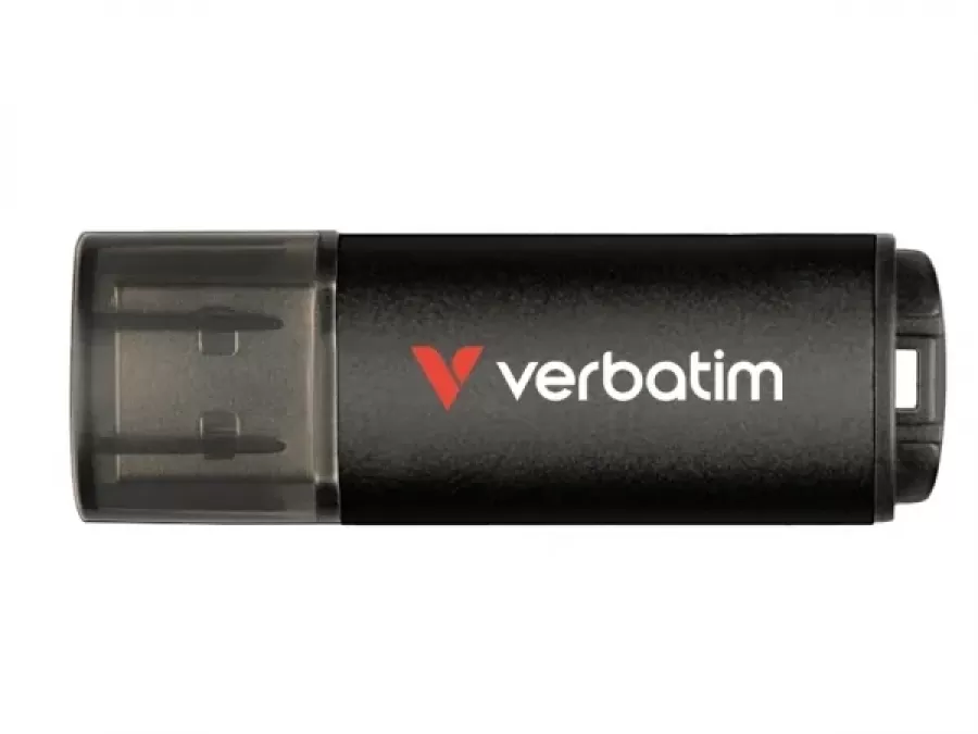 Memorie USB Verbatim V200 Metal 128GB USB 3.2 Gen 1 Negru — imaginea 2