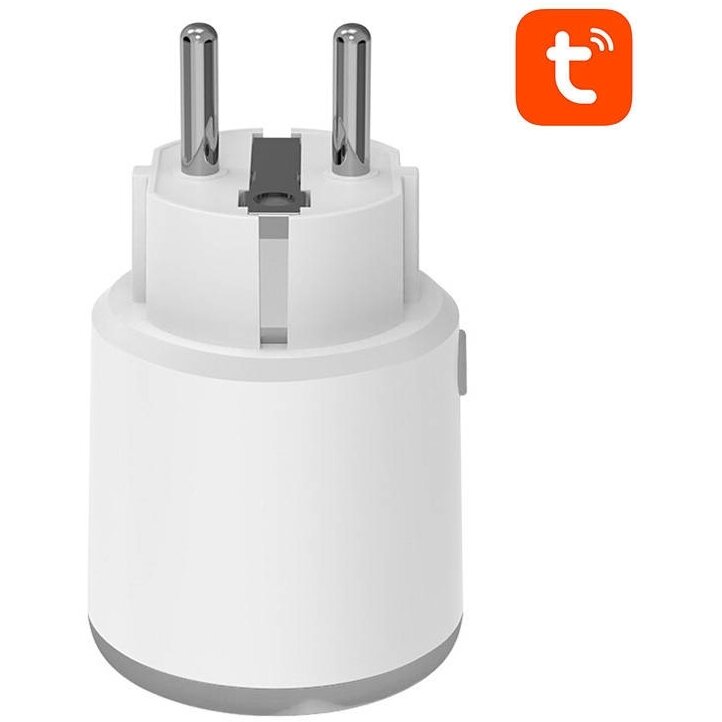 Priza Smart NAS-WR15W Tuya 16A WiFi Socket Alb