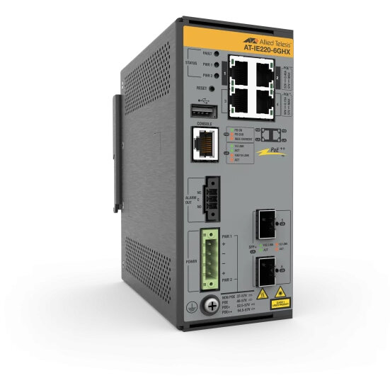 Switch 4X 10/100/1000T 2X 1G/10G SFP+/INDUSTRIAL ETHERNET LAYER 2+ SWI Gri