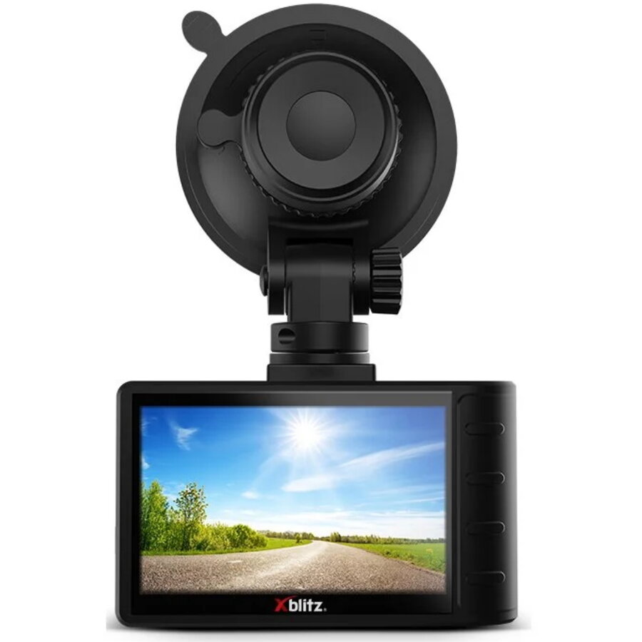 Camera Auto DVR Xblitz S3 Duo Fata / Spate Full HD Ecran LCD 2.4Inch Negru — imaginea 3
