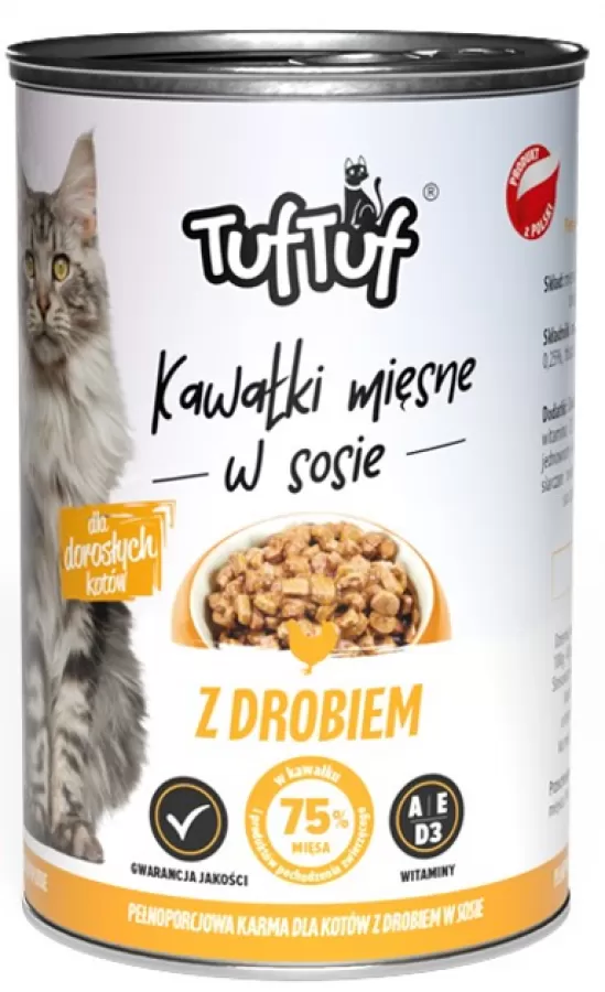Hrana pentru Pisici TufTuf 415 g