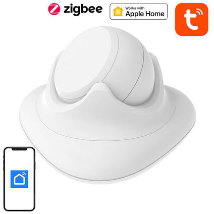 Senzor Inteligent De Miscare Si Prezenta NAS-PS09B ZigBee Raza 6m Unghi 120grade Alb