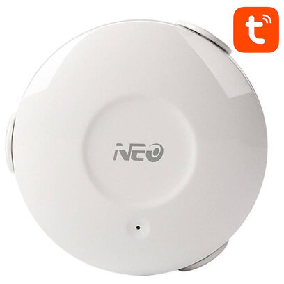 Senzor De Apa NAS-WS02W WiFi TUYA IP67 Alb