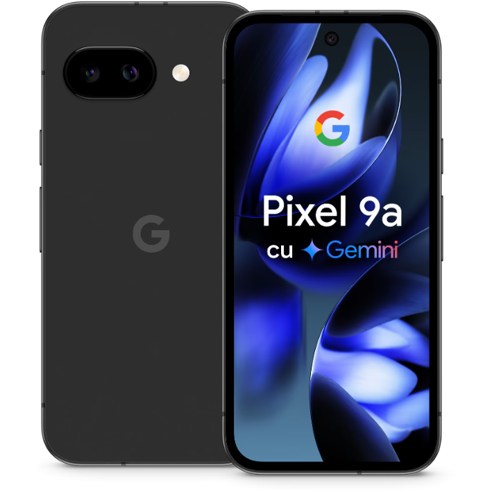 Smartphone Google Pixel 9a 8GB RAM 256GB 5G Dual Sim Obsidian