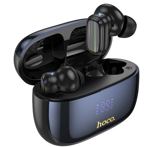 Casti EQ20 Rhyme Headset Wireless In-Ear Calls/Music Bluetooth Negru