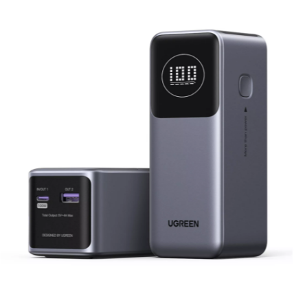 Baterie Externa PB724 12.000mAh 100W Digital Display Gri