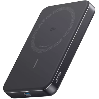Baterie Externa Wireless  MagGo  10000mAh   Ultra-Slim Qi2 15W Negru