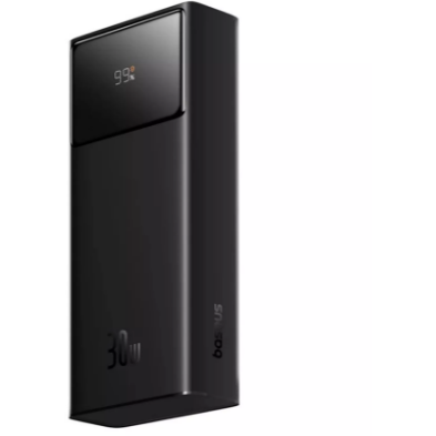 Acumulator extern Star-Lord Digital Display  20.000mAh 30W Cablu USB-A  USB-C 0.3m  Negru