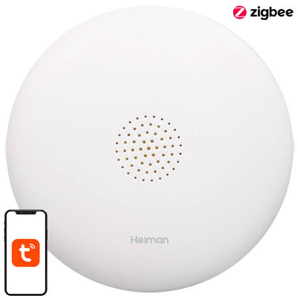 Senzor Inteligent de Inundatii WS2WL WiFi Aplicatie Tuya Protectie IP67 Alb