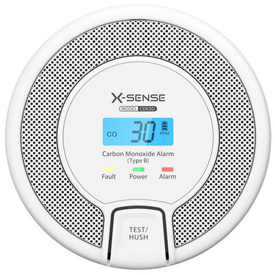 Detector de Monoxid de Carbon CO03D Senzor Electrochimic 30 - 999ppm Alb