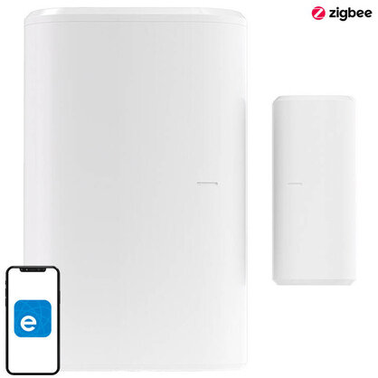Senzor de Deschidere a Usilor si Ferestrelor SNZB-04P Wireless Zigbee 3.0 + Baterie Alb