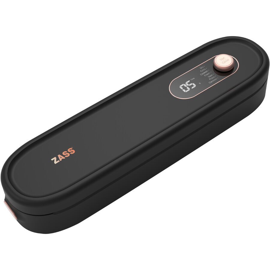 Aparat de Vidat Alimente Zass ZVS 20 pentru Uz Casnic 100W Negru-Rose Gold
