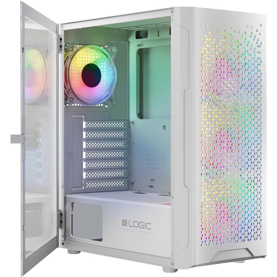 Carcasa Aramis ARGB Midi Alb