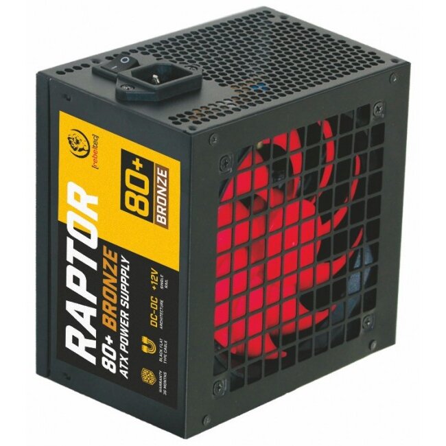 Sursa RAPTOR 500W Negru