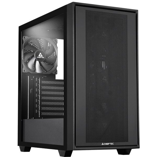 Carcasa Midi Tower GS-03B-BLK-OP Negru