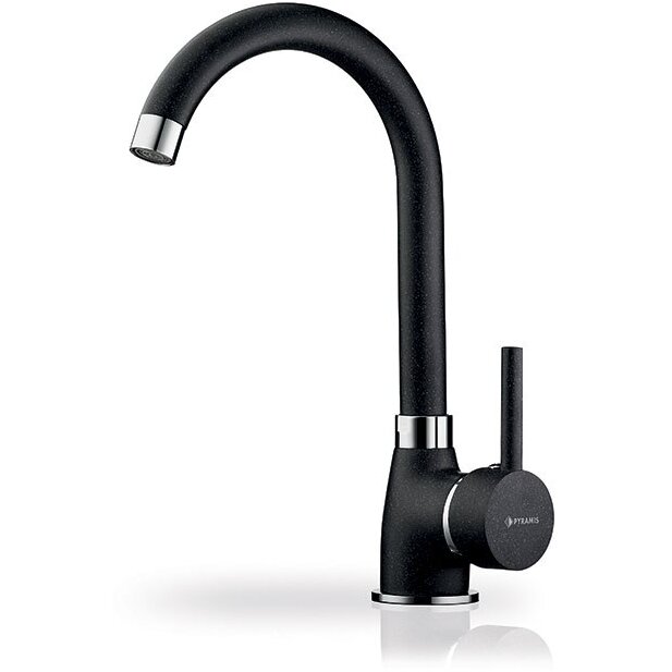 Baterie Bucatarie Bello 090935601 Scurgere Tip C 300mm Granit Negru