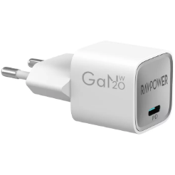 Incarcator Retea RP-PC1055  20W  GaN PD 	USB-C   Alb